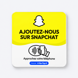 Plaques Snapchat