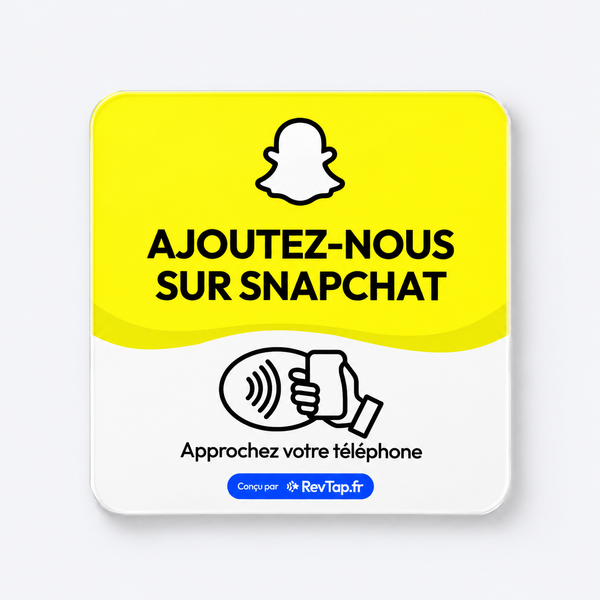 Plaques Snapchat